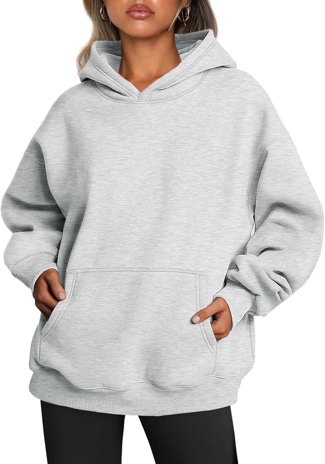 Women's  Oversized Hoodies Fleece Sweatshirts Long Sleeve Sweaters Pullover Fall Outfits with Pocket