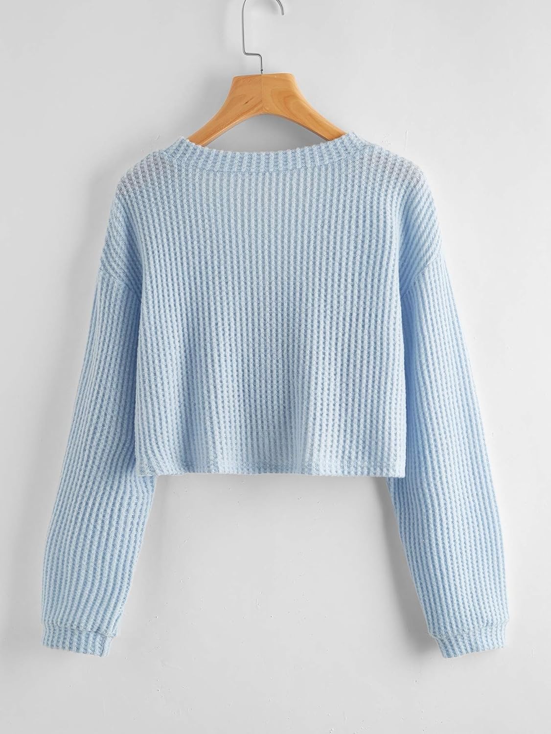 Women's Long Sleeve Button Front V Neck Soft Knit Cardigan Sweaters